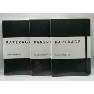 3 pack Paperage Lined Journal Notebooks, Hard Cover, 5.7 x 8 inches, 160 pages